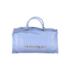 Mario Valentino Azzurro women's polyurethane bag with sleek design and adjustable strap, featuring a spacious interior and stylish look.