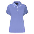 North Sails Blu Modal women's polo shirt displayed, featuring a classic fit and soft fabric for casual wear.