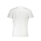 Brown cotton men's T-shirt by Cavalli Class, featuring a comfortable fit and classic design, shown on a plain background.