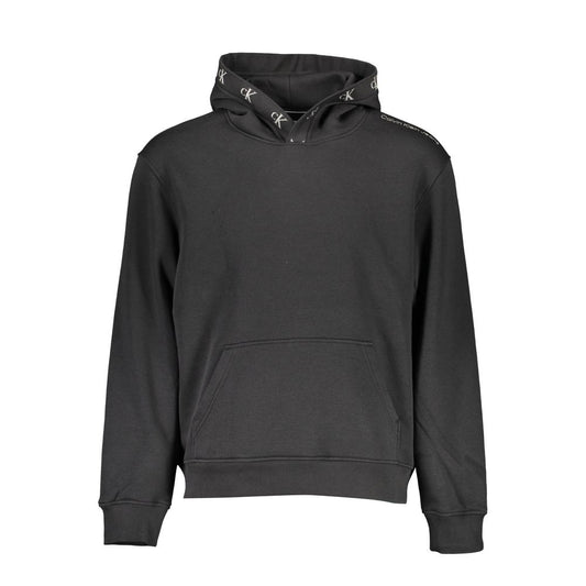 Calvin Klein Black Cotton Men Sweater Calvin Klein