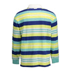 Yellow cotton men's polo shirt by Gant, featuring a classic collar and short sleeves, displayed flat on a white background.