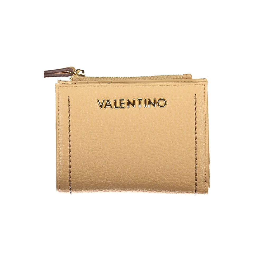 Mario Valentino Beige Polyurethane Women Wallet Mario Valentino