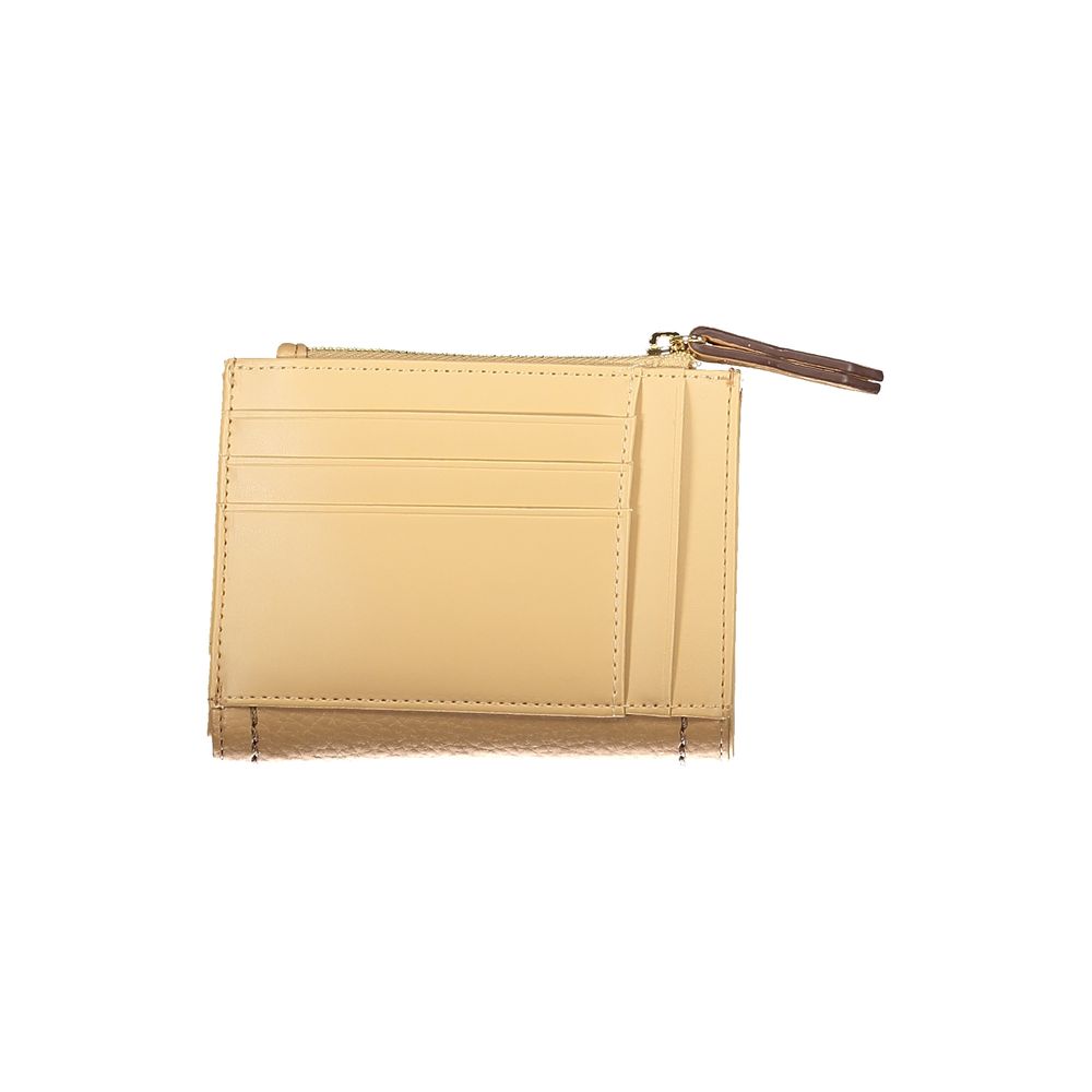 Mario Valentino Beige Polyurethane Women Wallet Mario Valentino