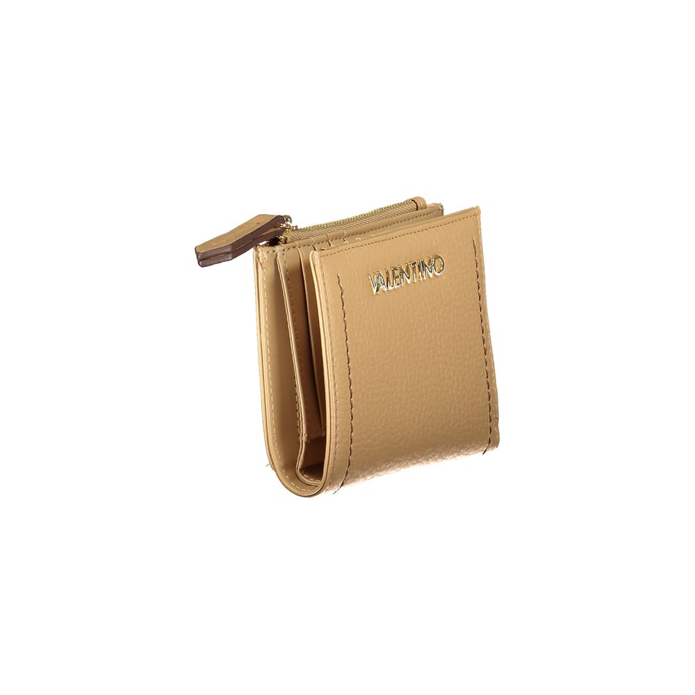 Mario Valentino Beige Polyurethane Women Wallet Mario Valentino