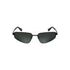 Calvin Klein black metal women’s sunglasses with sleek frame and tinted lenses, stylish accessory for sun protection