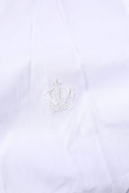 Dolce & Gabbana White Cotton GOLD Long Sleeves Formal Shirt Dolce & Gabbana