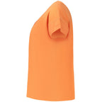 North Sails Arancione cotton women's T-shirt, bright orange casual top with short sleeves and crew neckline.
