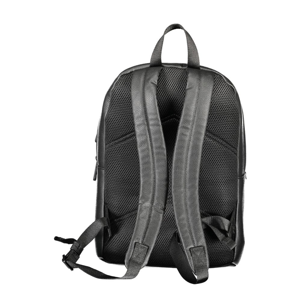 Calvin Klein Black Polyethylene Men Backpack Calvin Klein