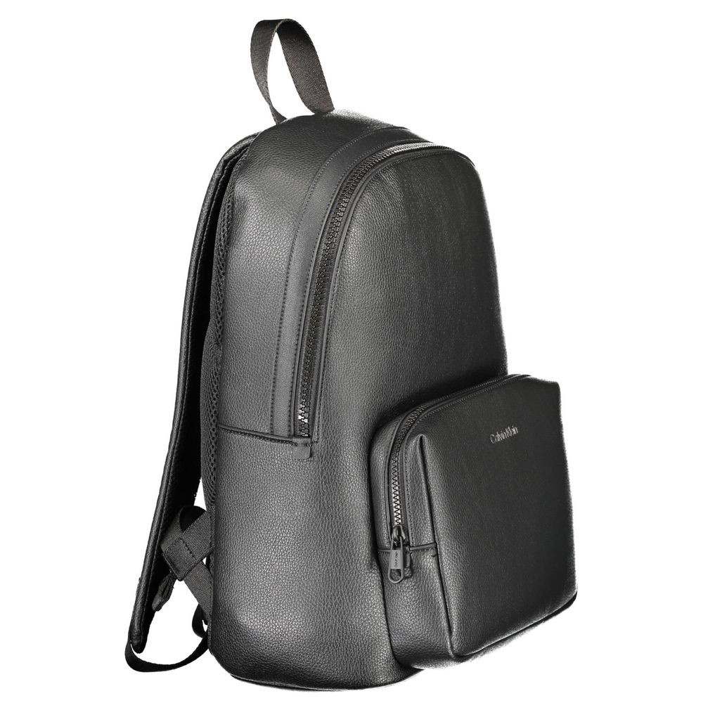 Calvin Klein Black Polyethylene Men Backpack Calvin Klein