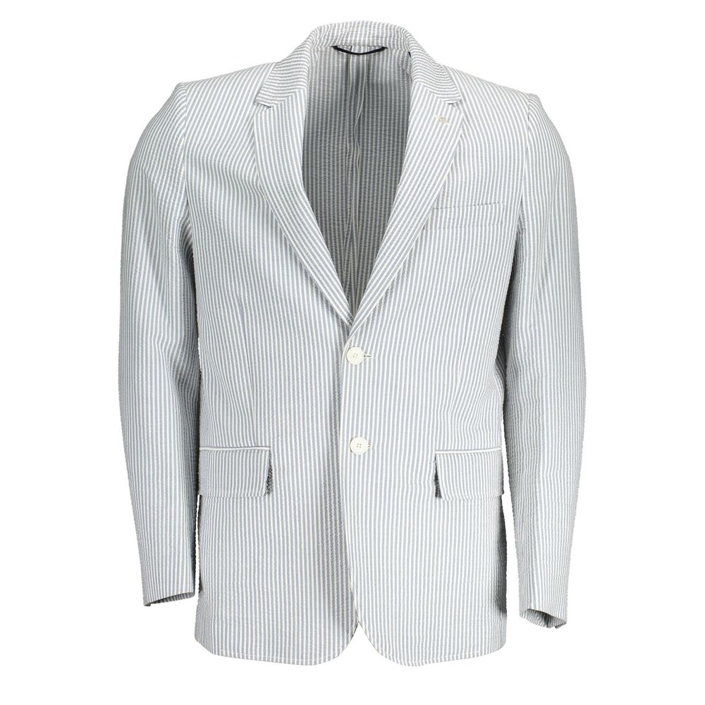 Gant White Cotton Men's Jacket Gant