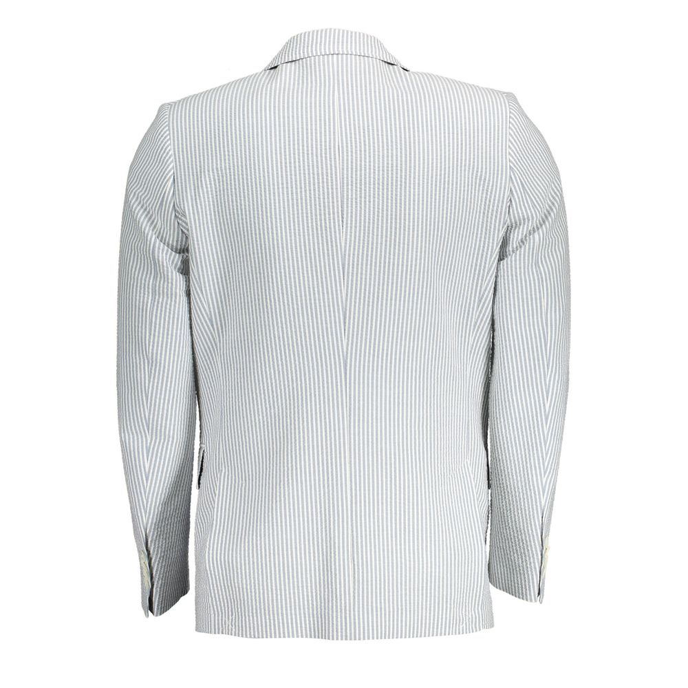 Gant White Cotton Men's Jacket Gant