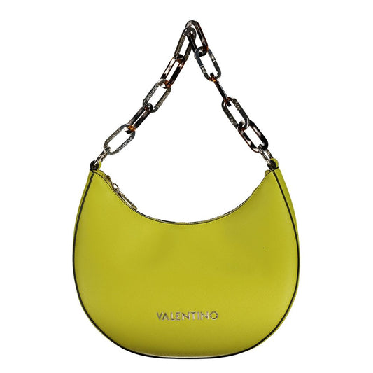 Mario Valentino Yellow Polyethylene Women Handbag Mario Valentino