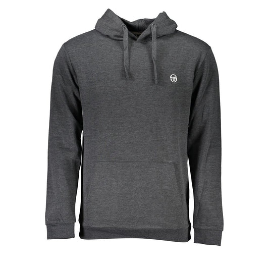Sergio Tacchini Brown Cotton Men Sweatshirt Sergio Tacchini