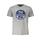 North Sails Grigio Cotton Mens T-Shirt - Eljoys Fashion 