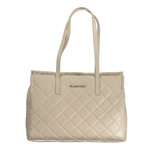 Mario Valentino Beige Polyethylene Handbag Mario Valentino
