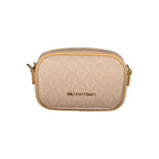 Mario Valentino beige polyurethane women's bag with sleek design and subtle branding, stylish accessory for everyday use.