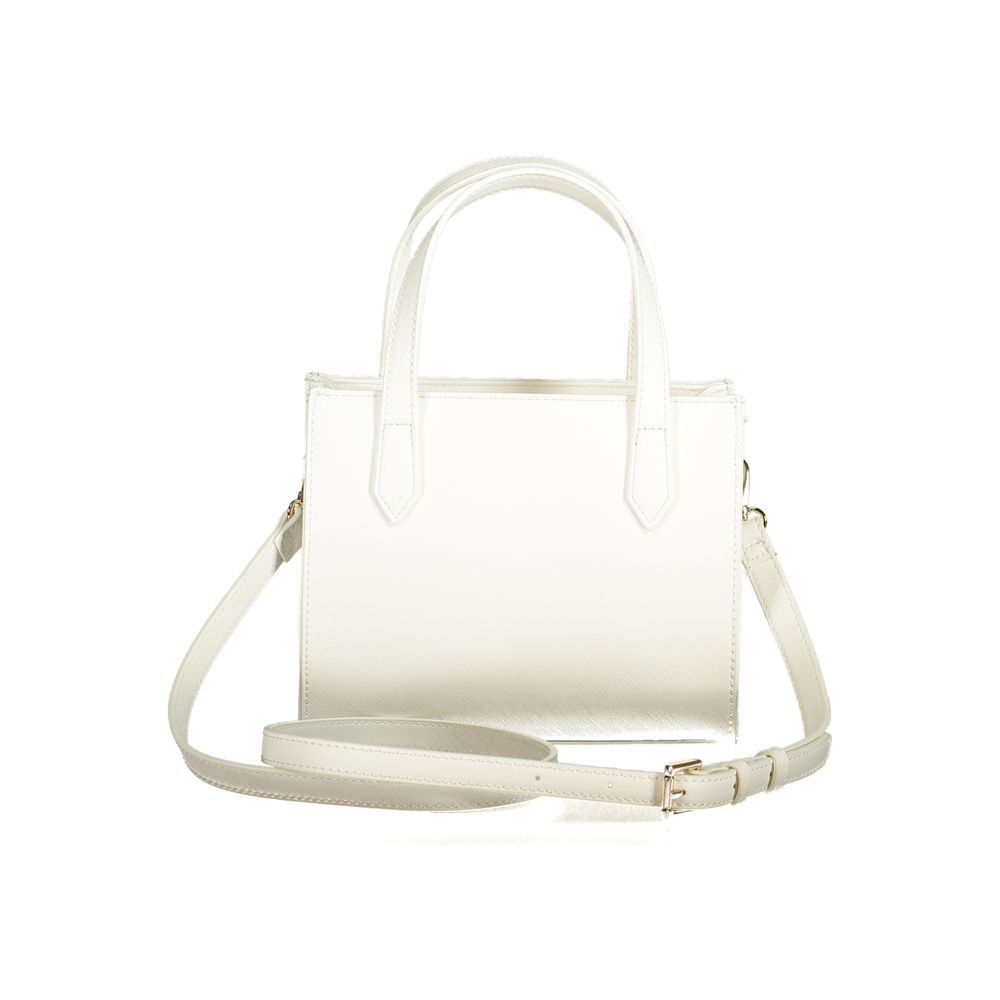 Mario Valentino White Polyethylene Women Handbag Mario Valentino