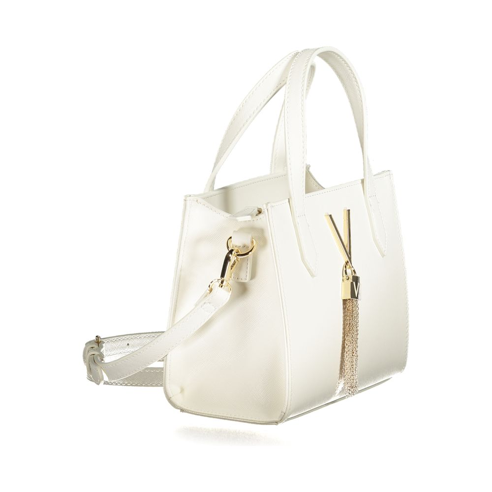 Mario Valentino White Polyethylene Women Handbag Mario Valentino