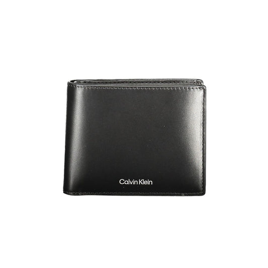Calvin Klein Black Leather Men Wallet Calvin Klein