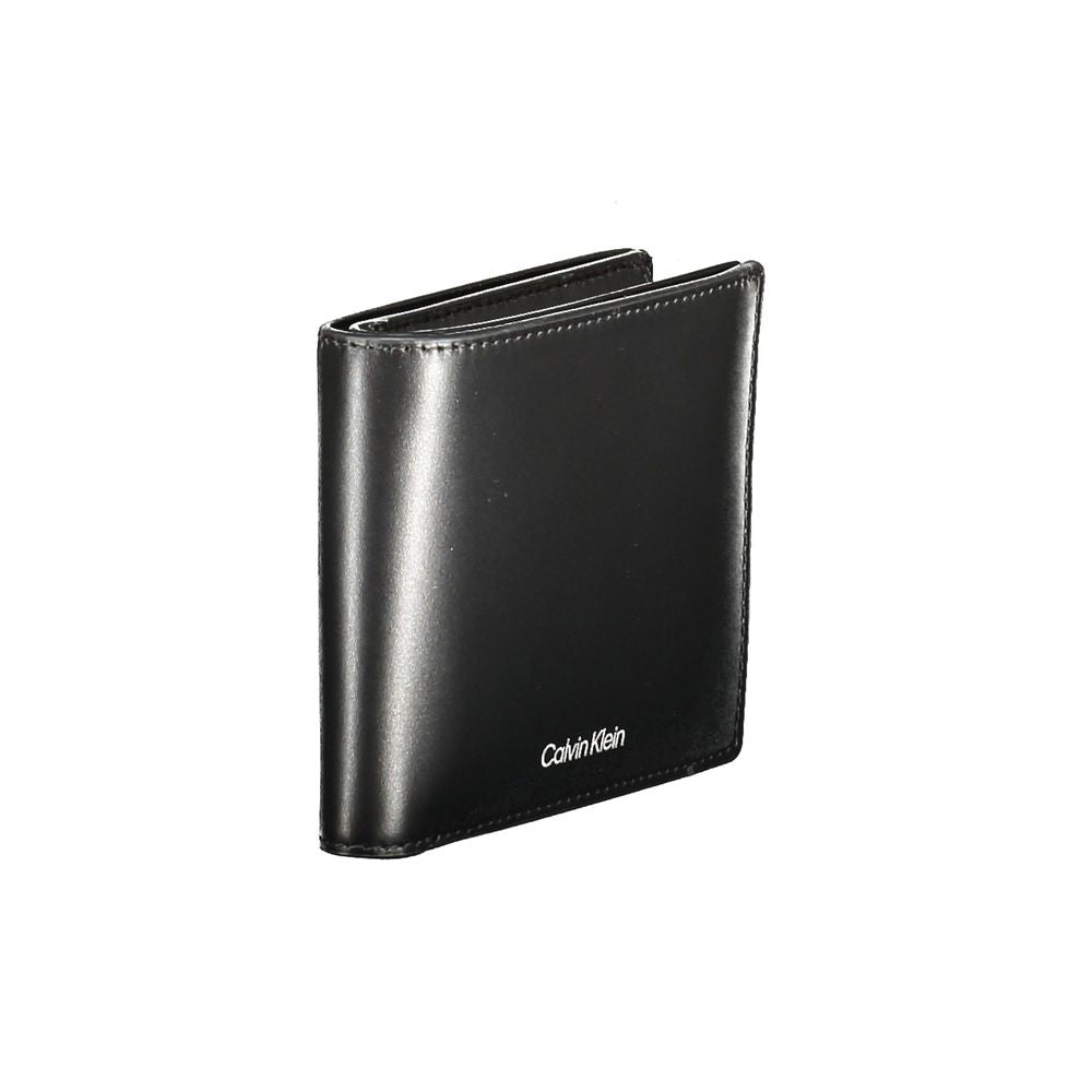 Calvin Klein Black Leather Men Wallet Calvin Klein
