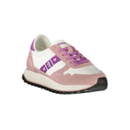 Blauer Bianco women's polyurethane sneakers with white athletic design and comfortable casual fit.