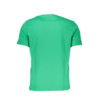 North Sails Verde cotton men's T-shirt with crew neck and short sleeves, featuring the North Sails logo on the chest.