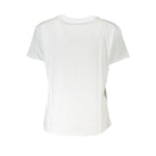 Patrizia Pepe Bianco Organic Cotton Women T-Shirt Patrizia Pepe