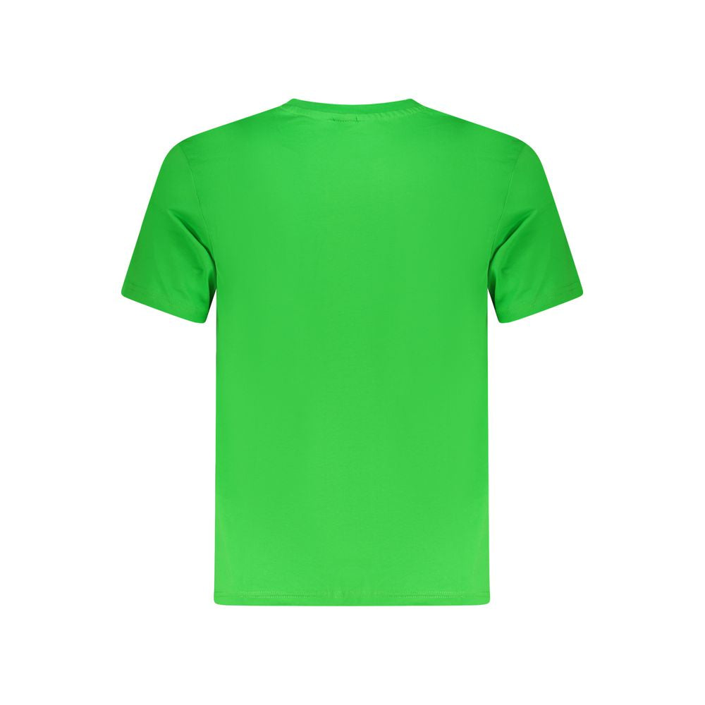 North Sails Green Cotton Men T-Shirt North Sails