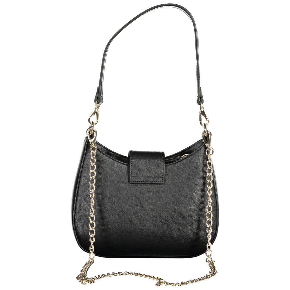 Mario Valentino Black Polyethylene Women Handbag Mario Valentino