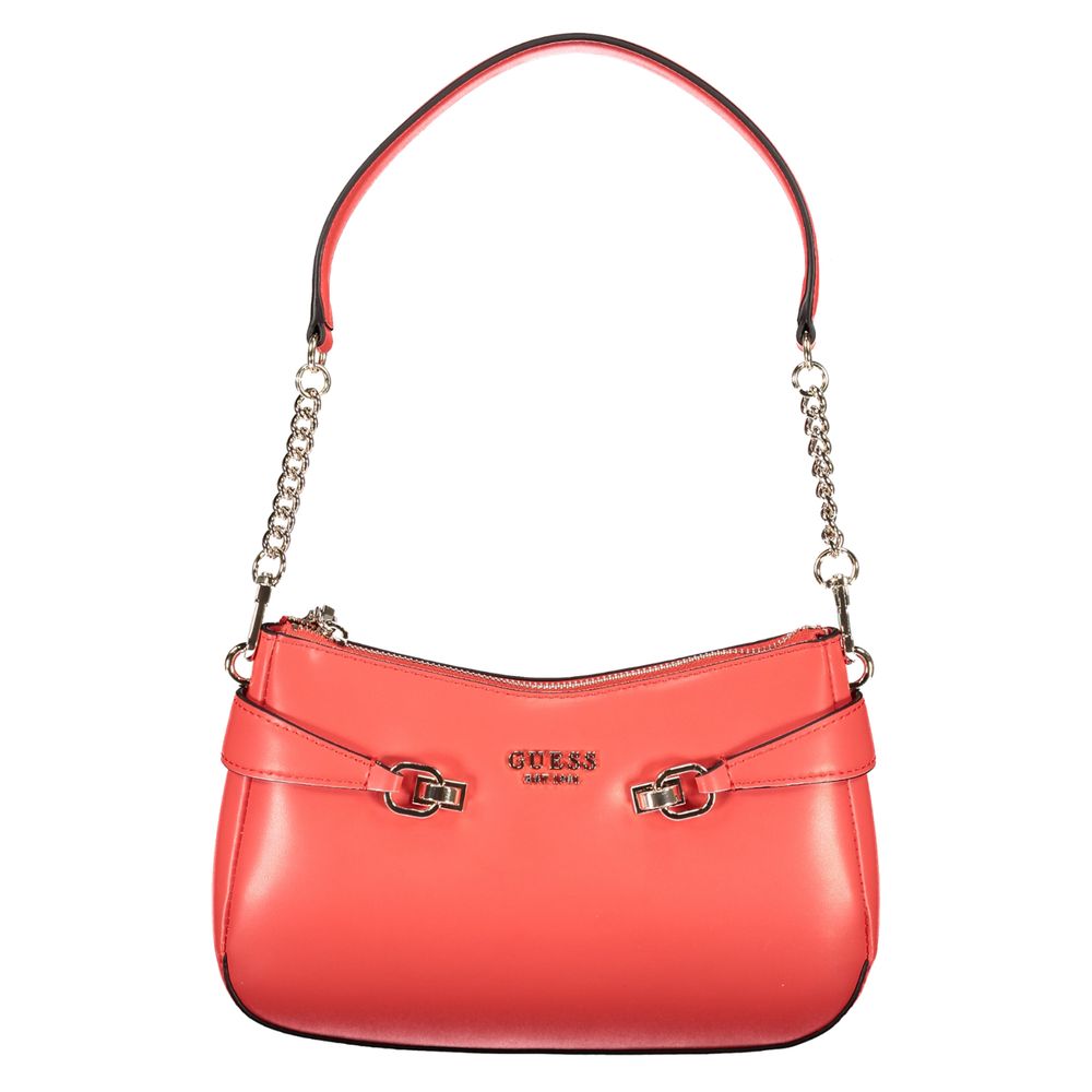 Guess Jeans Red Polyethylene Women Handbag Guess Jeans