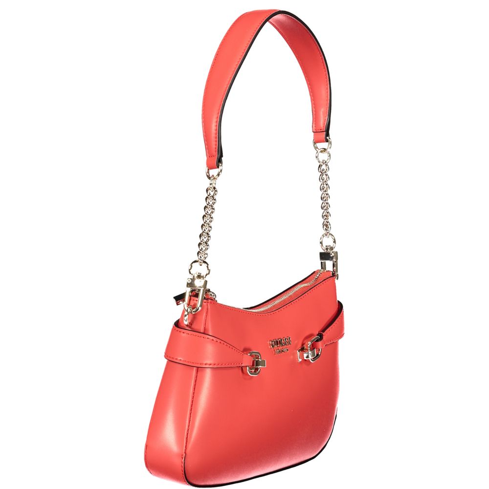 Guess Jeans Red Polyethylene Women Handbag Guess Jeans