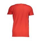 Norway 1963 Rosso cotton men's T-shirt featuring a red color and casual fit, ideal for everyday wear.