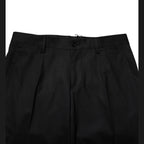 Dolce & Gabbana Black Wool Formal Dress Pants