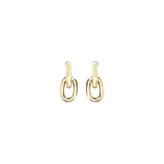 Rabanne Double XL Link Earrings Rabanne