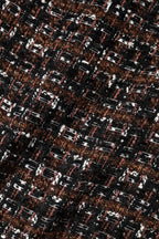 Dolce & Gabbana Multicolor Sleeveless Mini Tweed A-line Dress