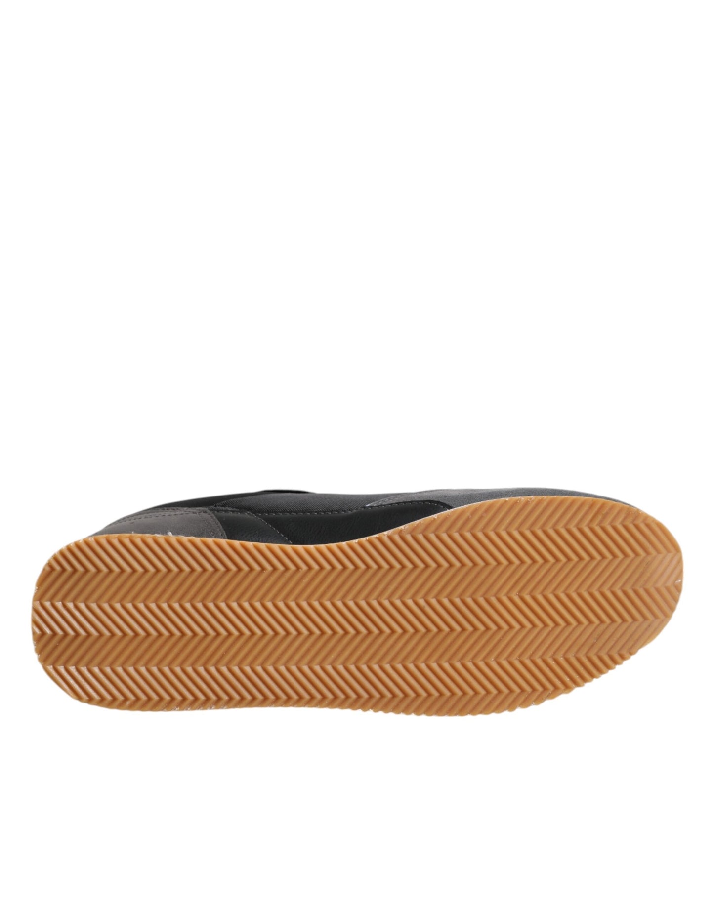 Trussardi Black Gray Lace Up Low Top Casual Sneakers Shoes Trussardi