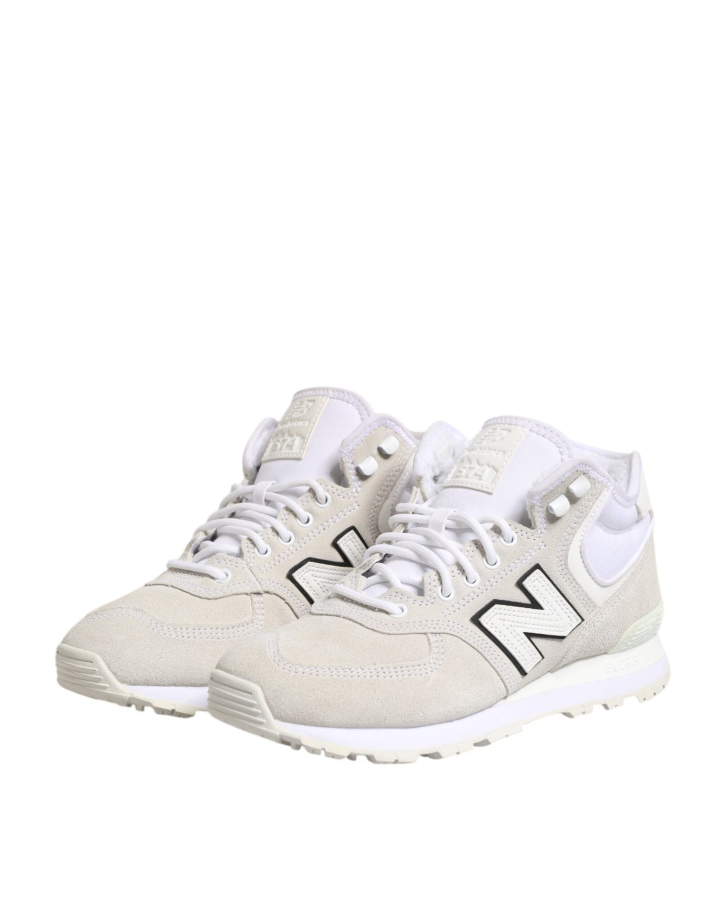 New Balance Off White Suede Sneakers Shoes New Balance
