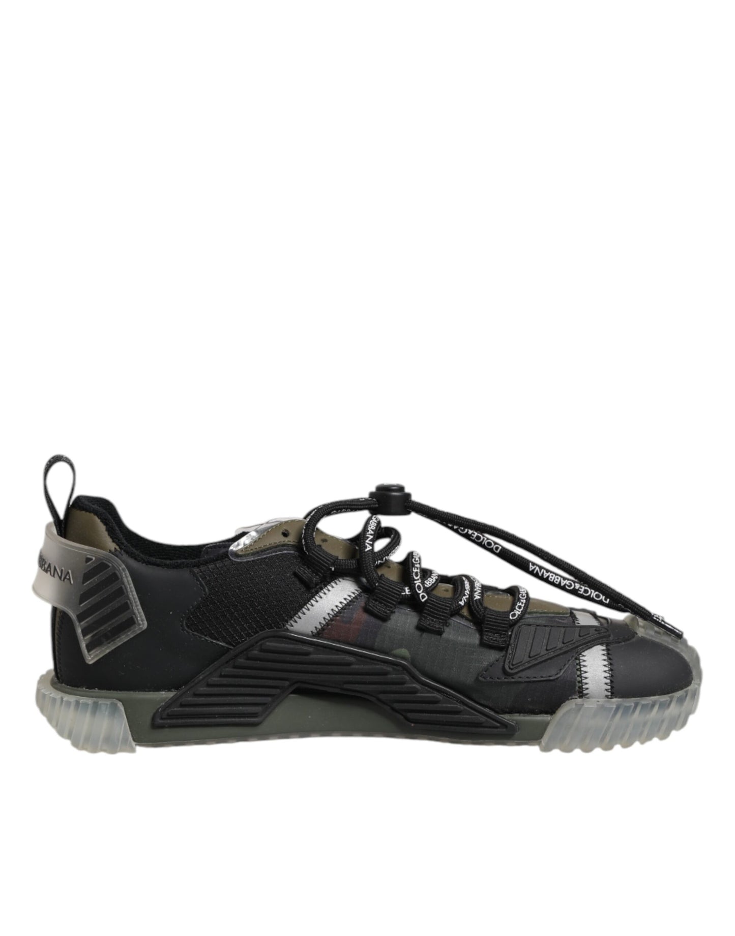 Dolce & Gabbana Multicolor Lace Up Low Top NS1 Sneakers Shoes Dolce & Gabbana