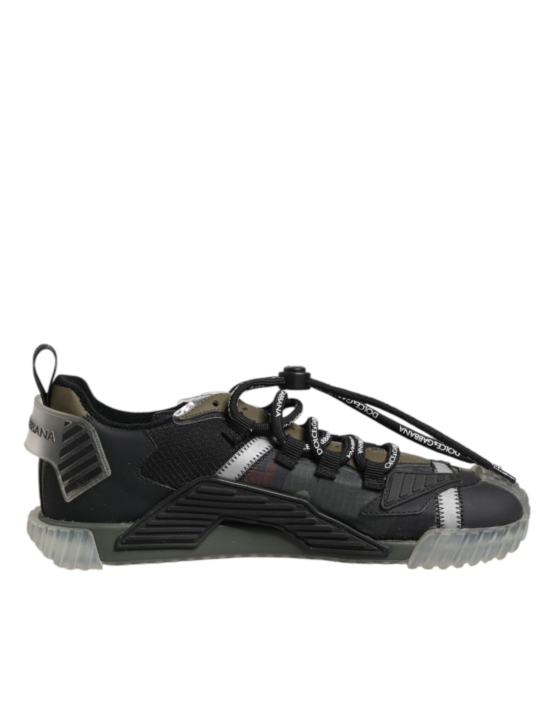 Dolce & Gabbana Multicolor Lace Up Low Top NS1 Sneakers Shoes Dolce & Gabbana