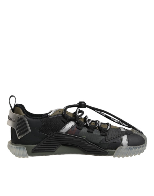 Dolce & Gabbana Multicolor Lace Up Low Top NS1 Sneakers Shoes Dolce & Gabbana