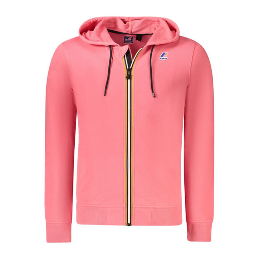 K-WAY Pink Cotton Men Sweater K-WAY