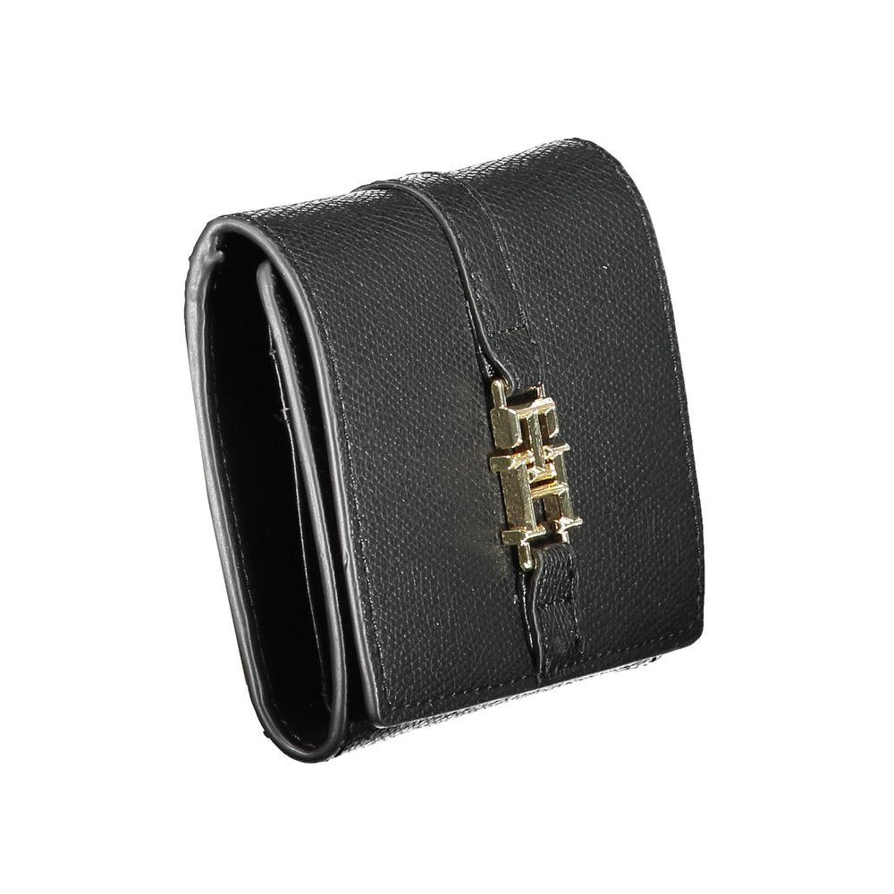 Tommy Hilfiger Black Polyethylene Wallet Tommy Hilfiger