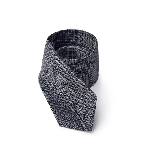 Jil Sander Gray Silk Ties & Bowty Jil Sander