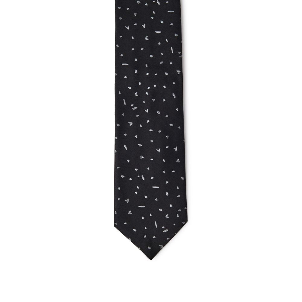 Jil Sander Black Silk Ties & Bowty Jil Sander