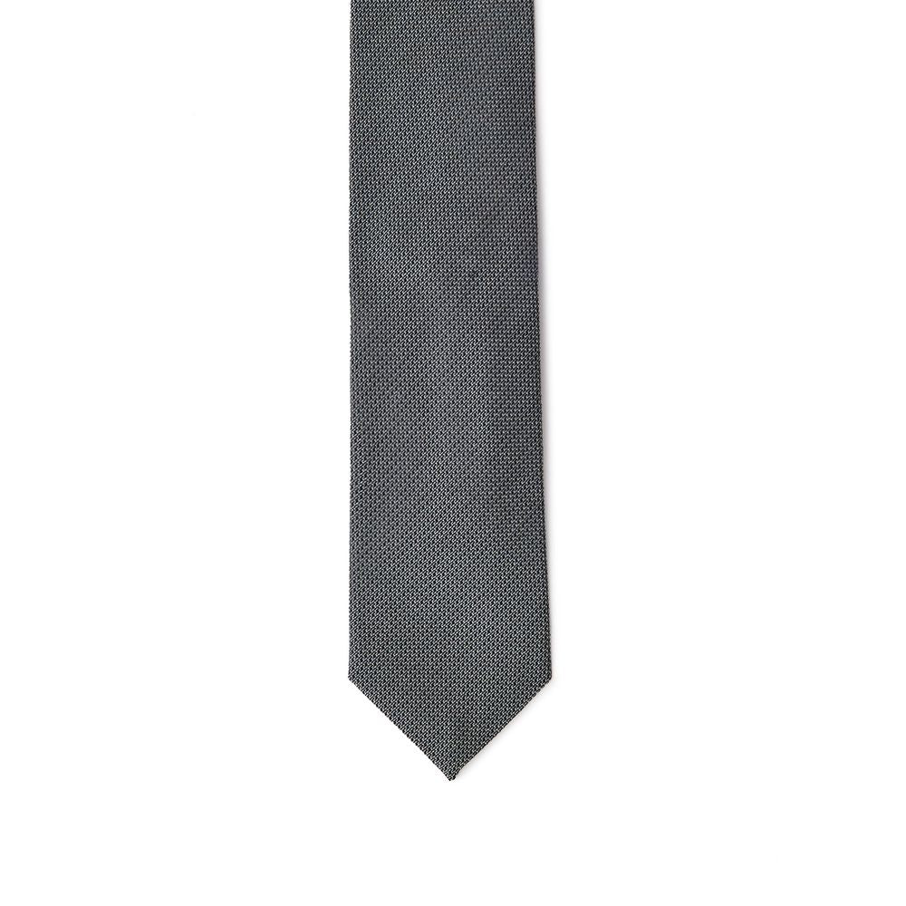 Jil Sander Gray Silk Ties & Bowty Jil Sander