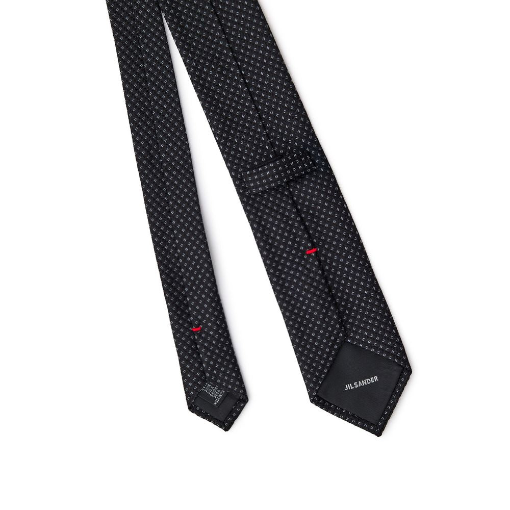 Jil Sander Black Silk Ties & Bowty Jil Sander