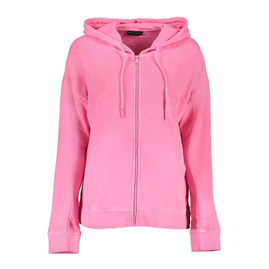 North Sails Pink Cotton Women Sweater North Sails