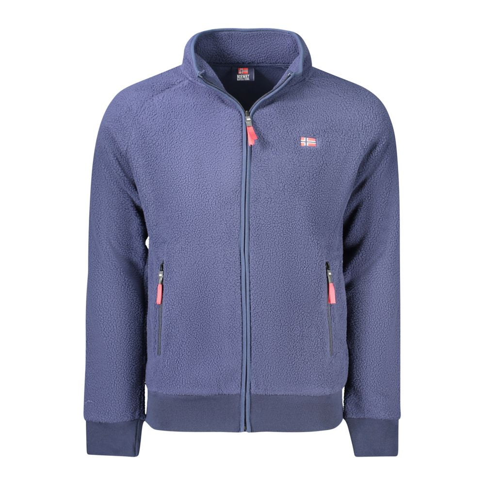 Norway 1963 Blue Polyester Men Jacket Norway 1963