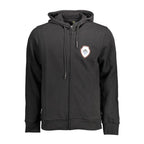 Cavalli Class Black Cotton Men's Hoodie