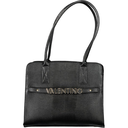 Mario Valentino Black Polyethylene Handbag Mario Valentino